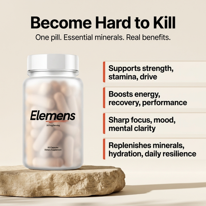 Elemens Mineral Protocol  - What Real Men Need!